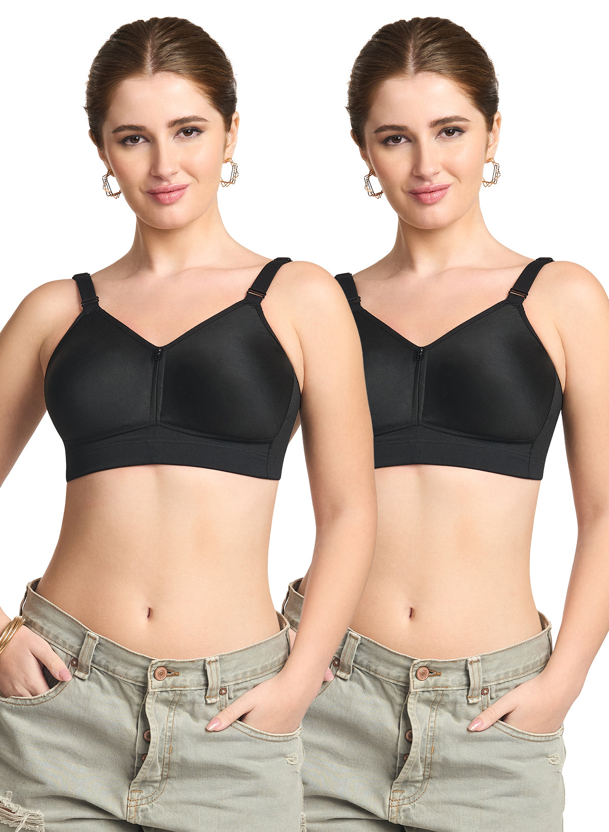 Riza T-Fit Bra (Saver Pack Of-2)
