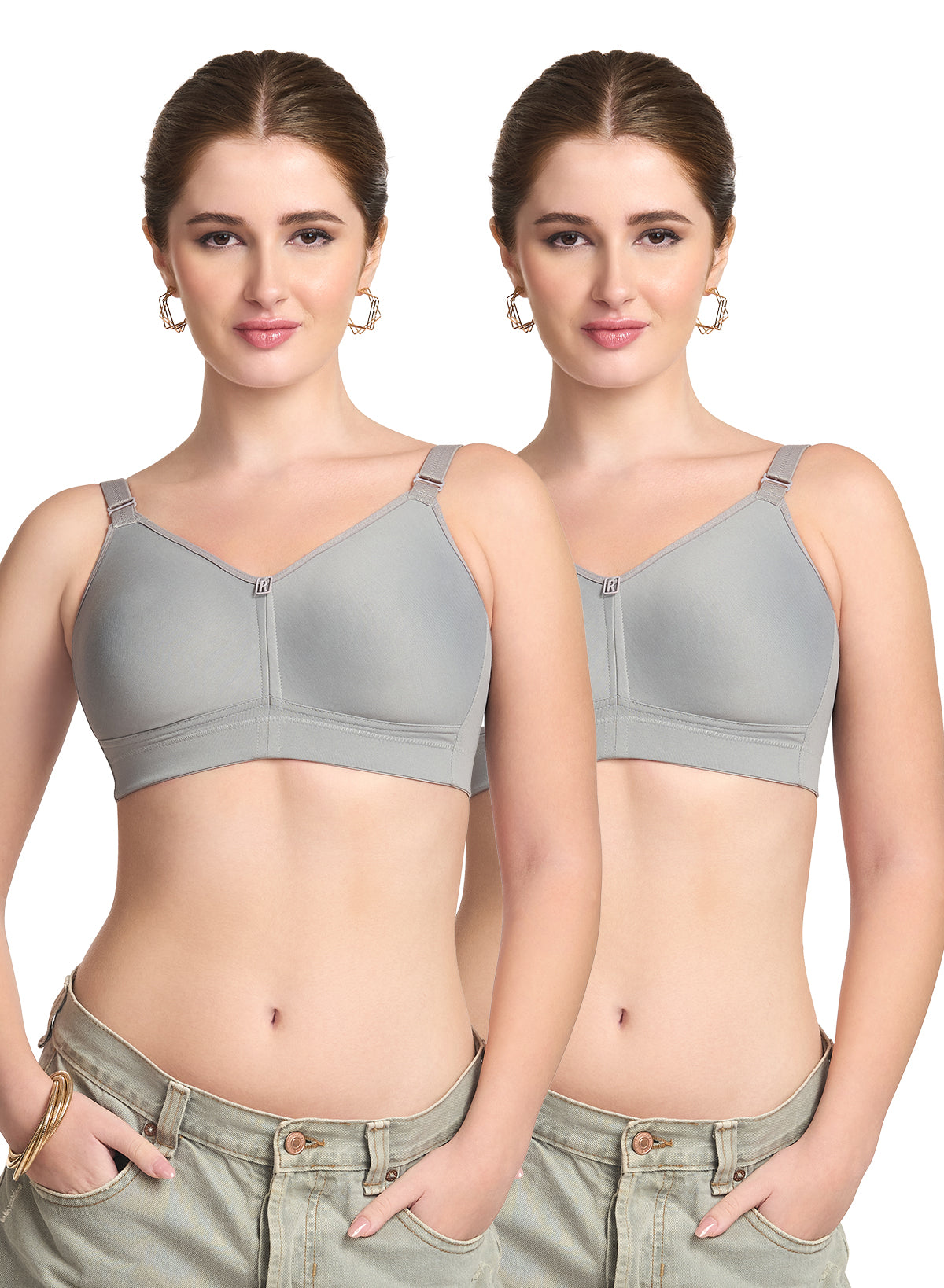 Riza T-Fit Bra (Saver Pack Of-2)
