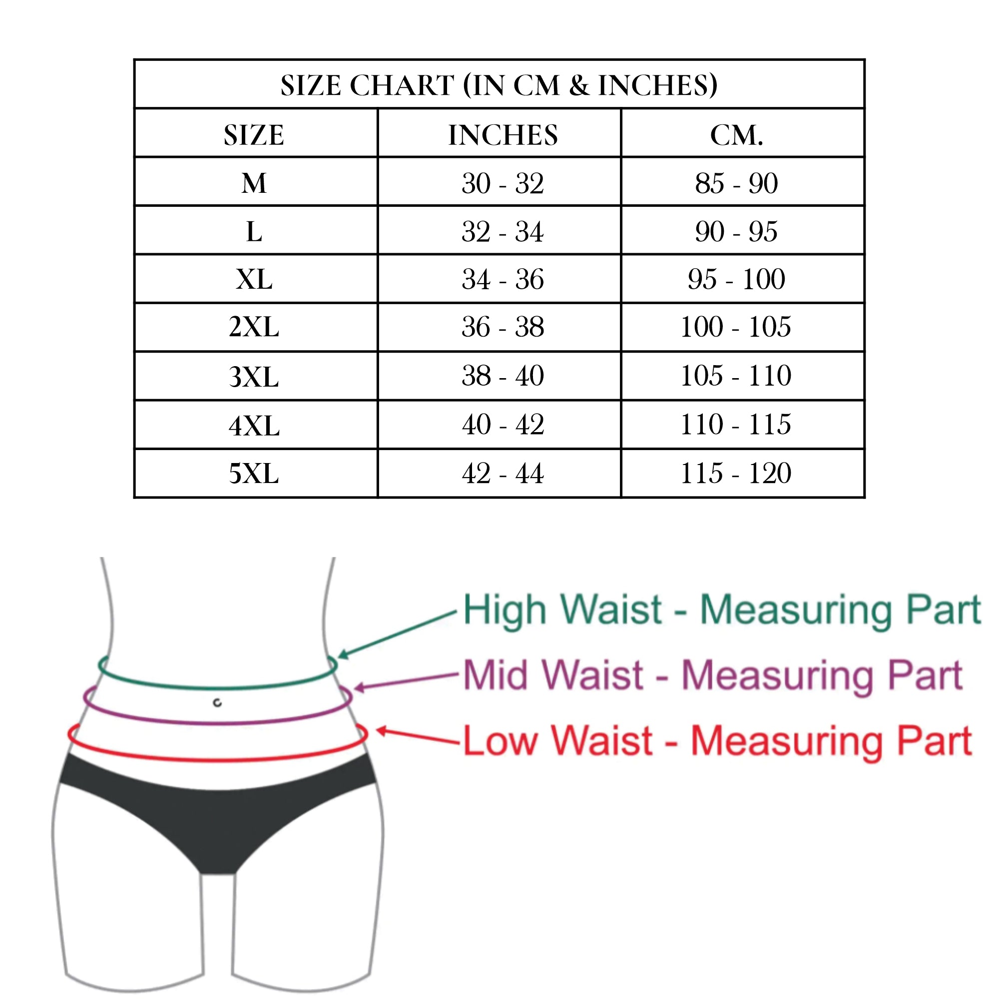 Inner Elastic Hipster Panty Pack of 5 Assorted Prints