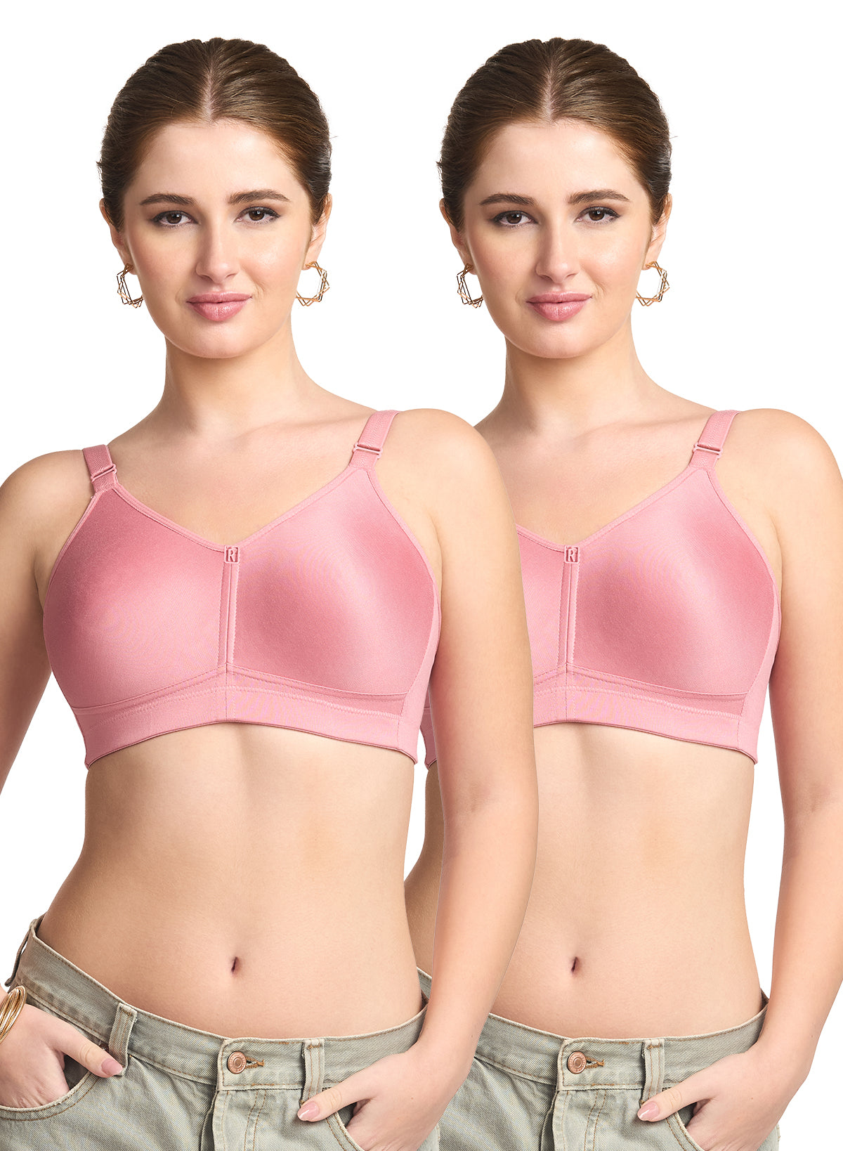 Riza T-Fit Bra (Saver Pack Of-2)