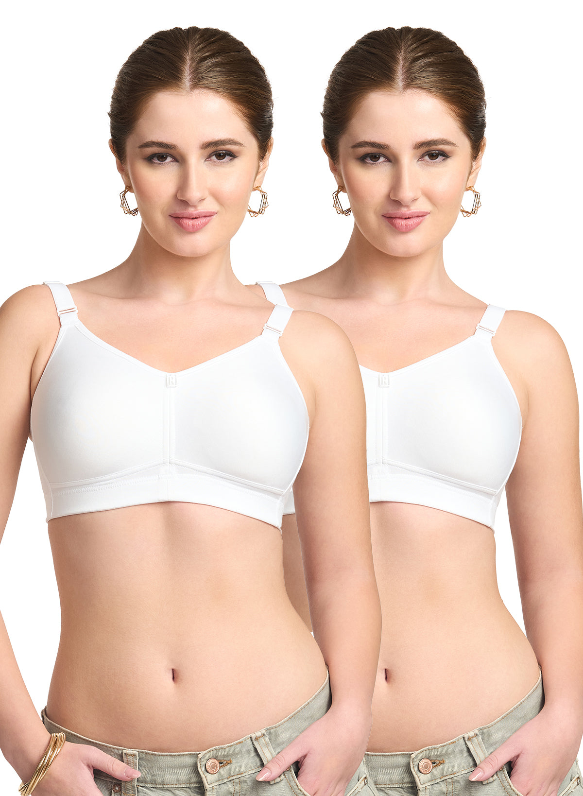 Riza T-Fit Bra (Saver Pack Of-2)