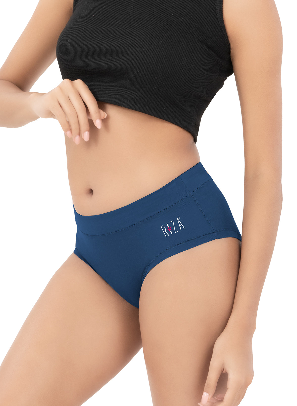 Comfy Plain Colour Seamless Hipster Panty