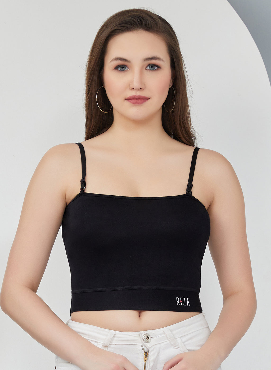 Straight Cut Crop Top Camisole