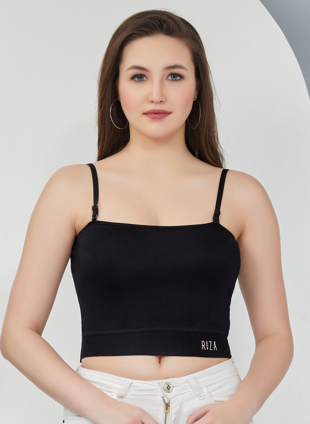 Straight Cut Crop Top Camisole