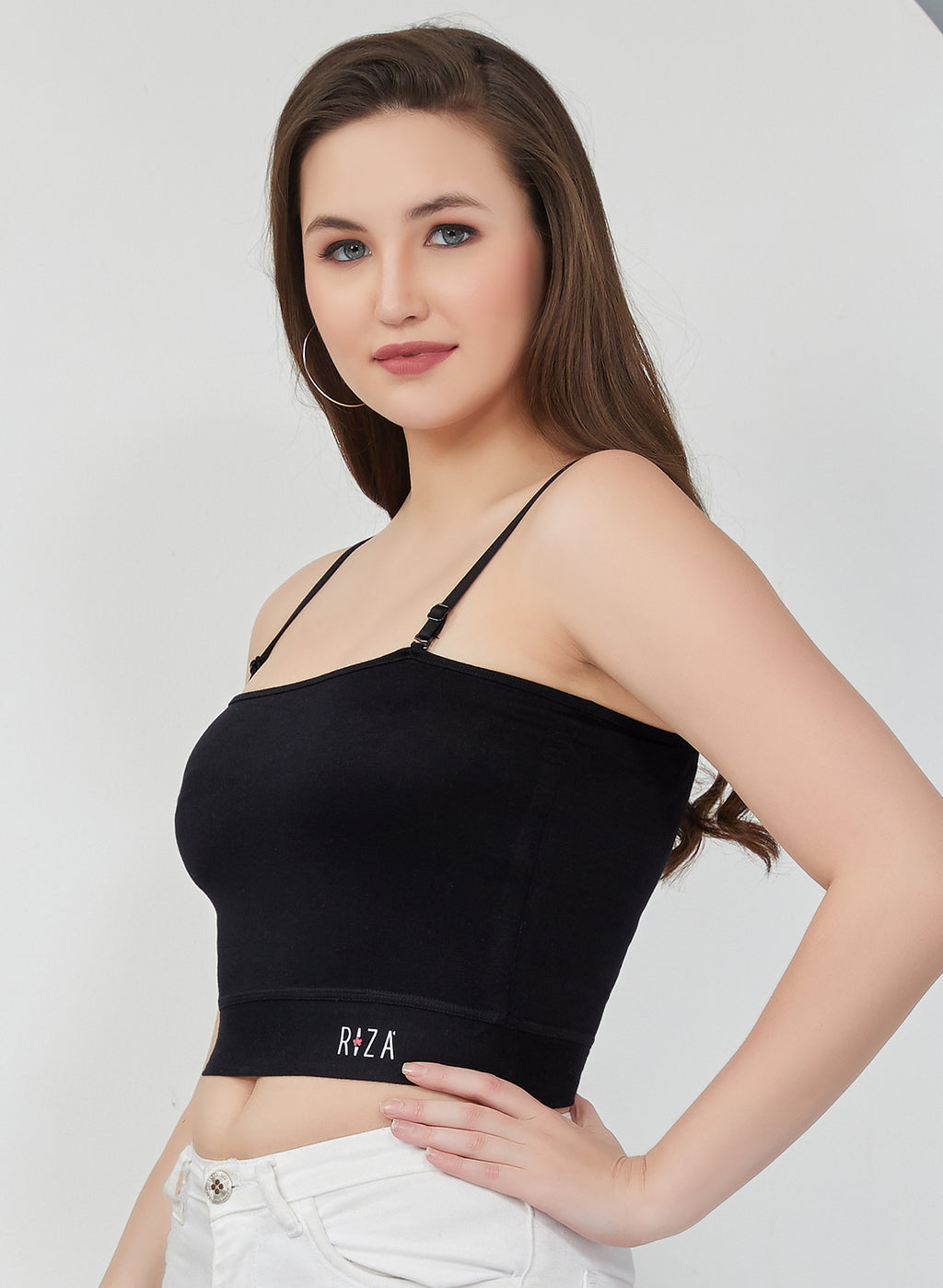 Straight Cut Crop Top Camisole