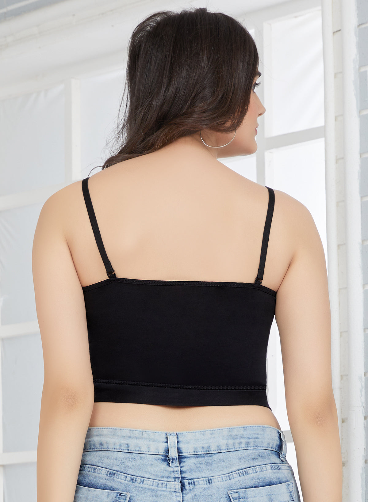 Straight Cut Crop Top Camisole