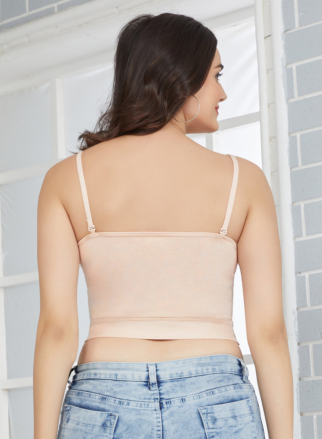 Straight Cut Crop Top Camisole