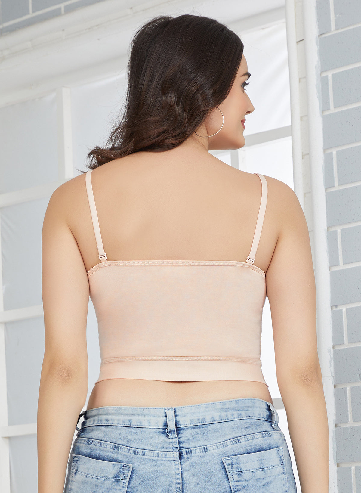 Straight Cut Crop Top Camisole