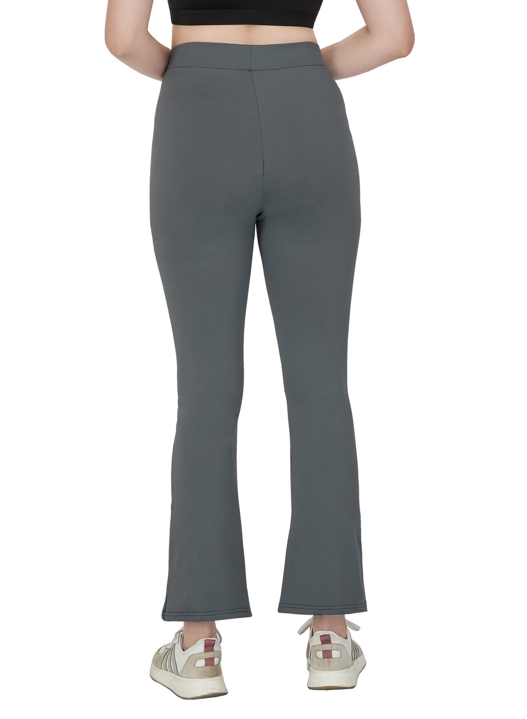 Regular Waist Flared Pant