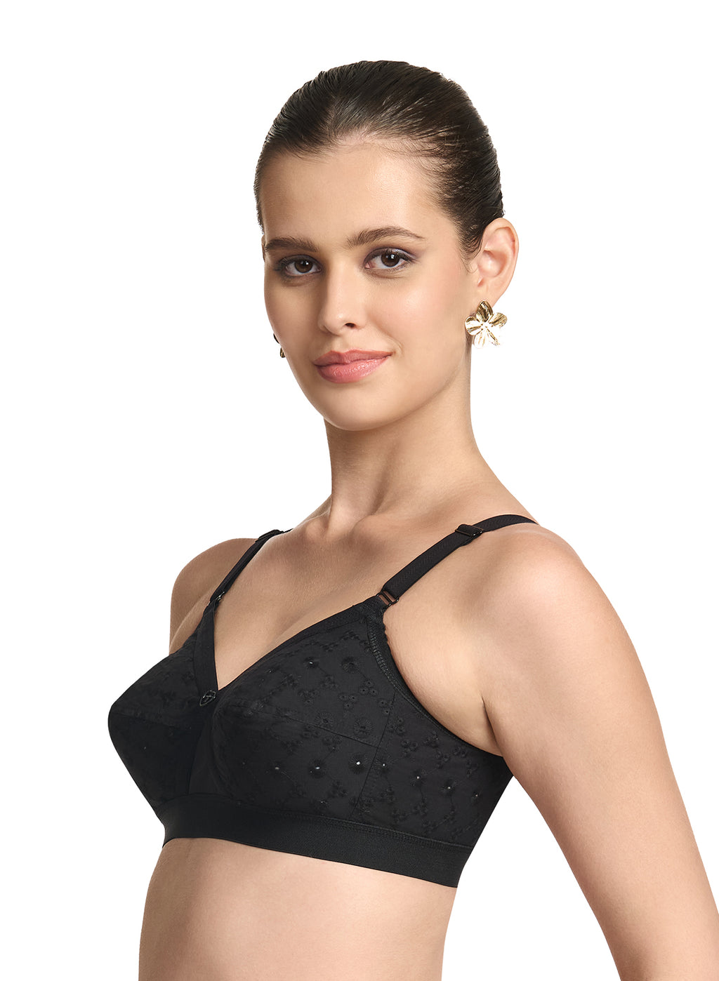 Krutika Chikan No Wire Bra