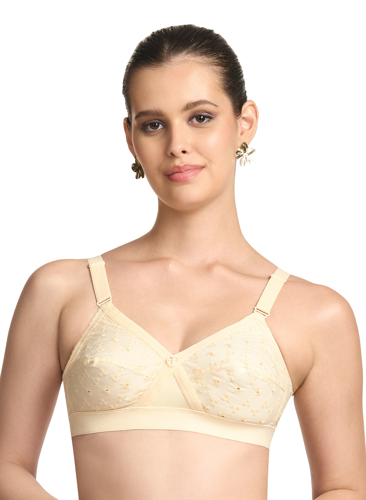 Krutika Chikan No Wire Bra