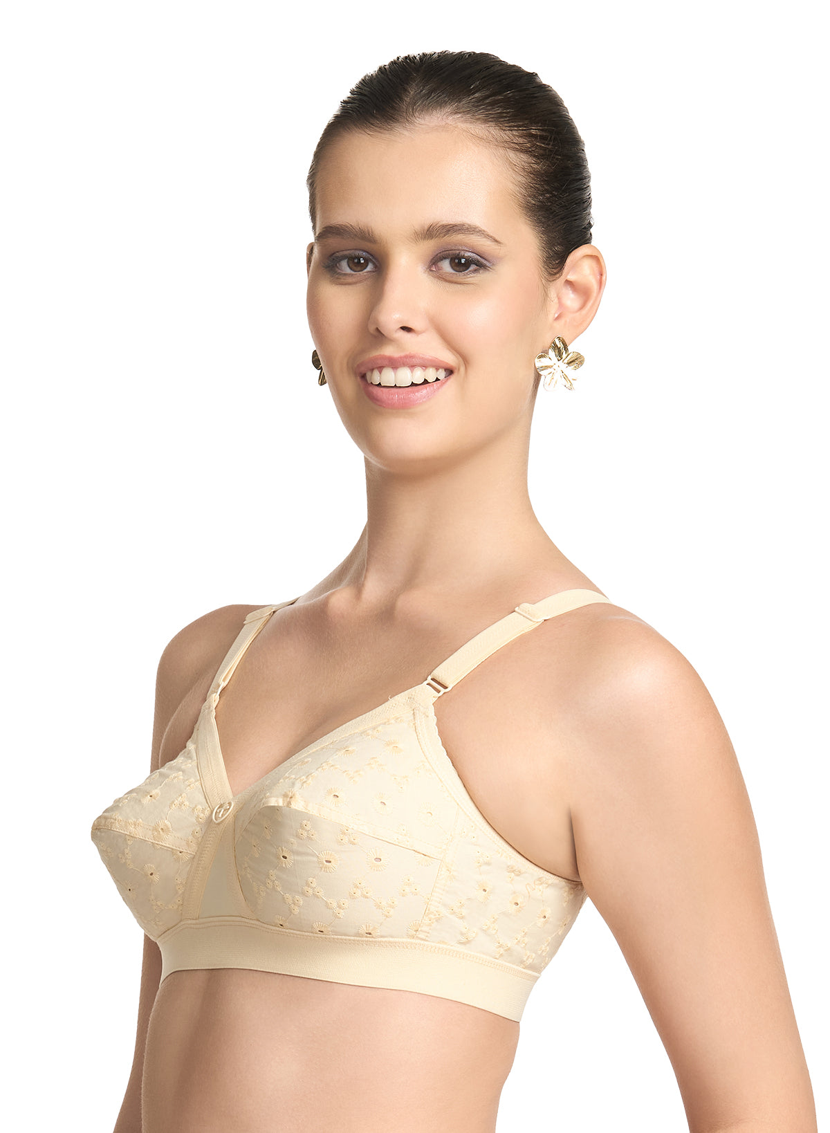 Krutika Chikan No Wire Bra