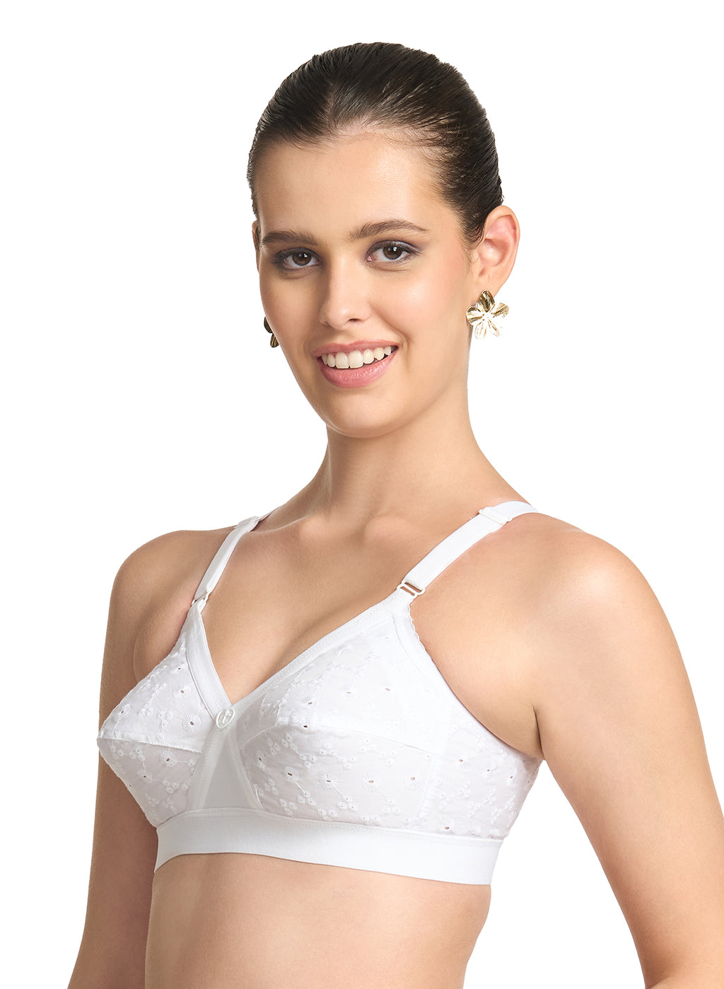 Krutika Chikan No Wire Bra