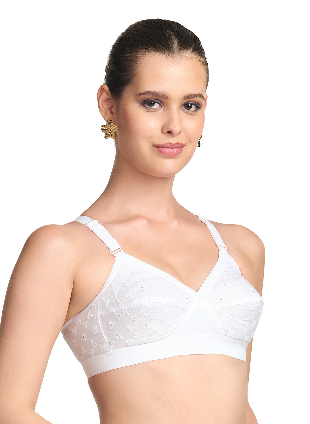 Krutika Chikan No Wire Bra