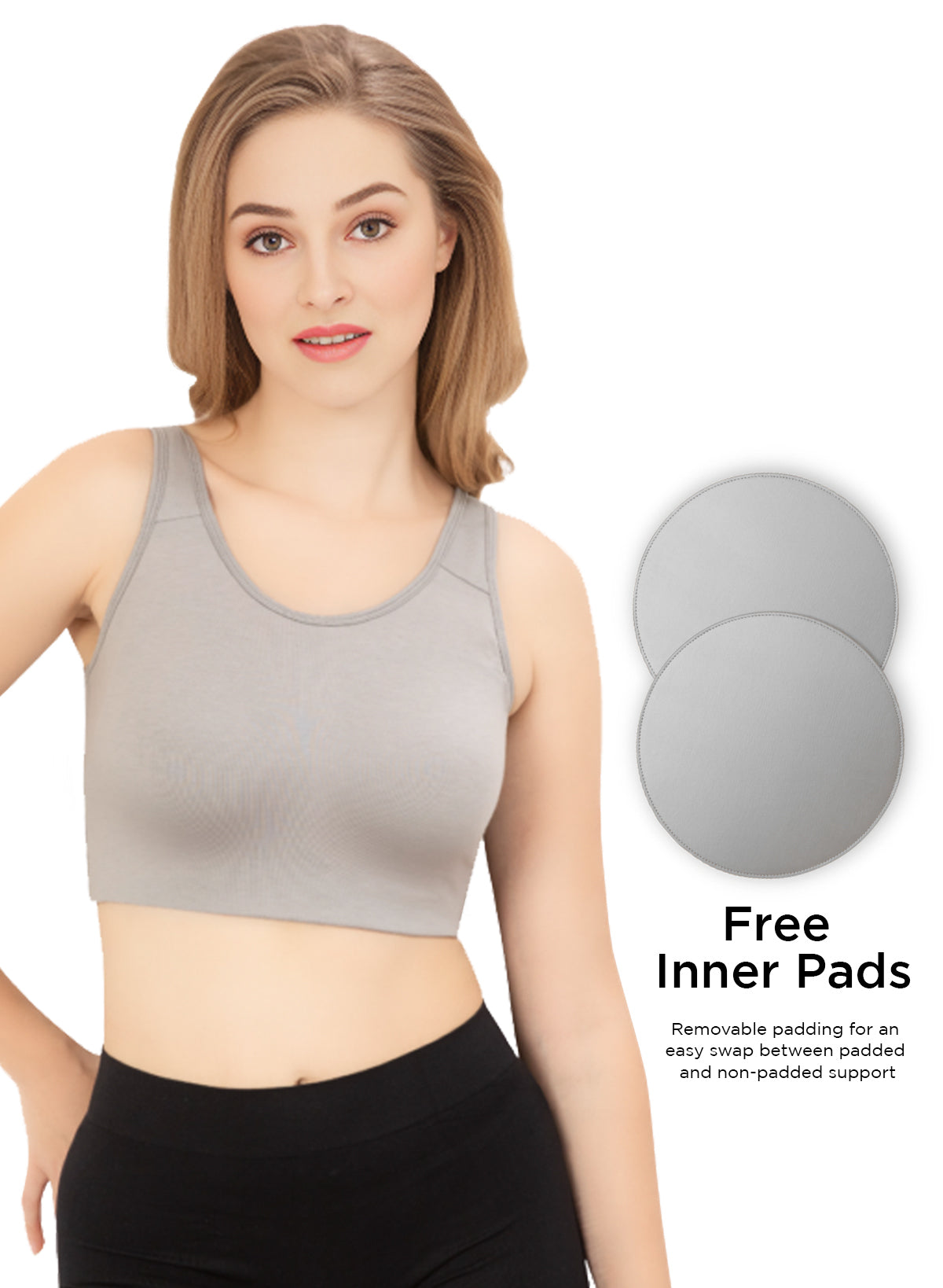 Riza Lounge Pop-On Bra