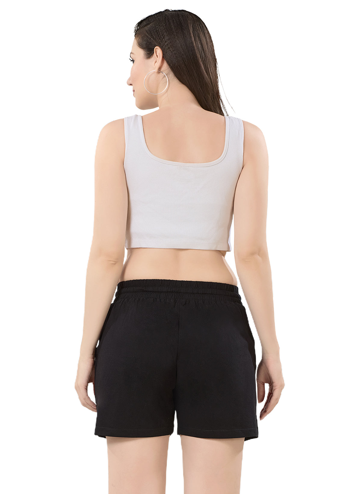 Cotton Solid Shorts