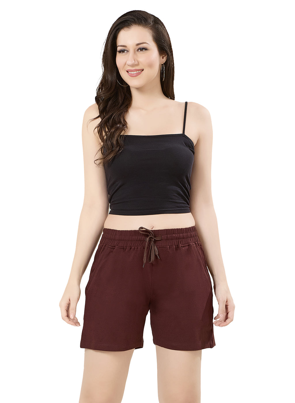 Cotton Solid Shorts