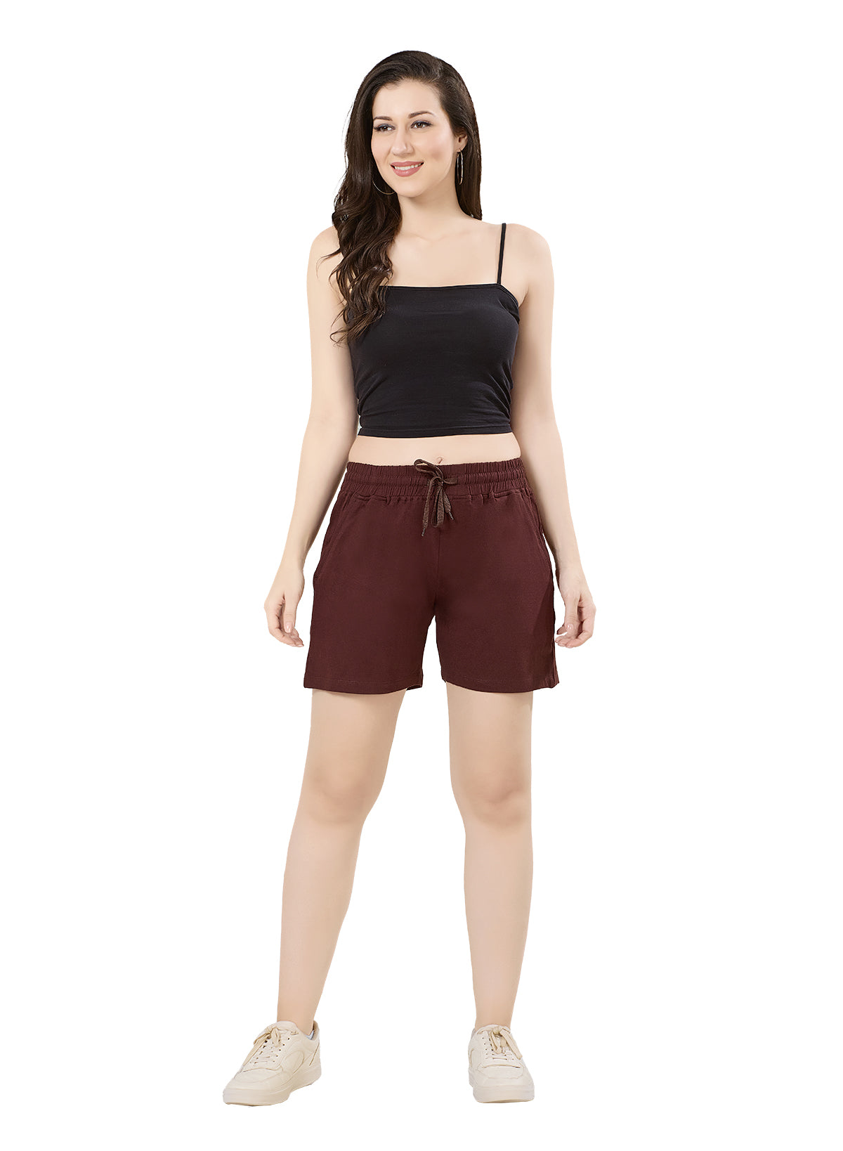 Cotton Solid Shorts